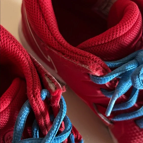 Nike Alpha Kids Red Baseball Cleats - Picture 5 of 6